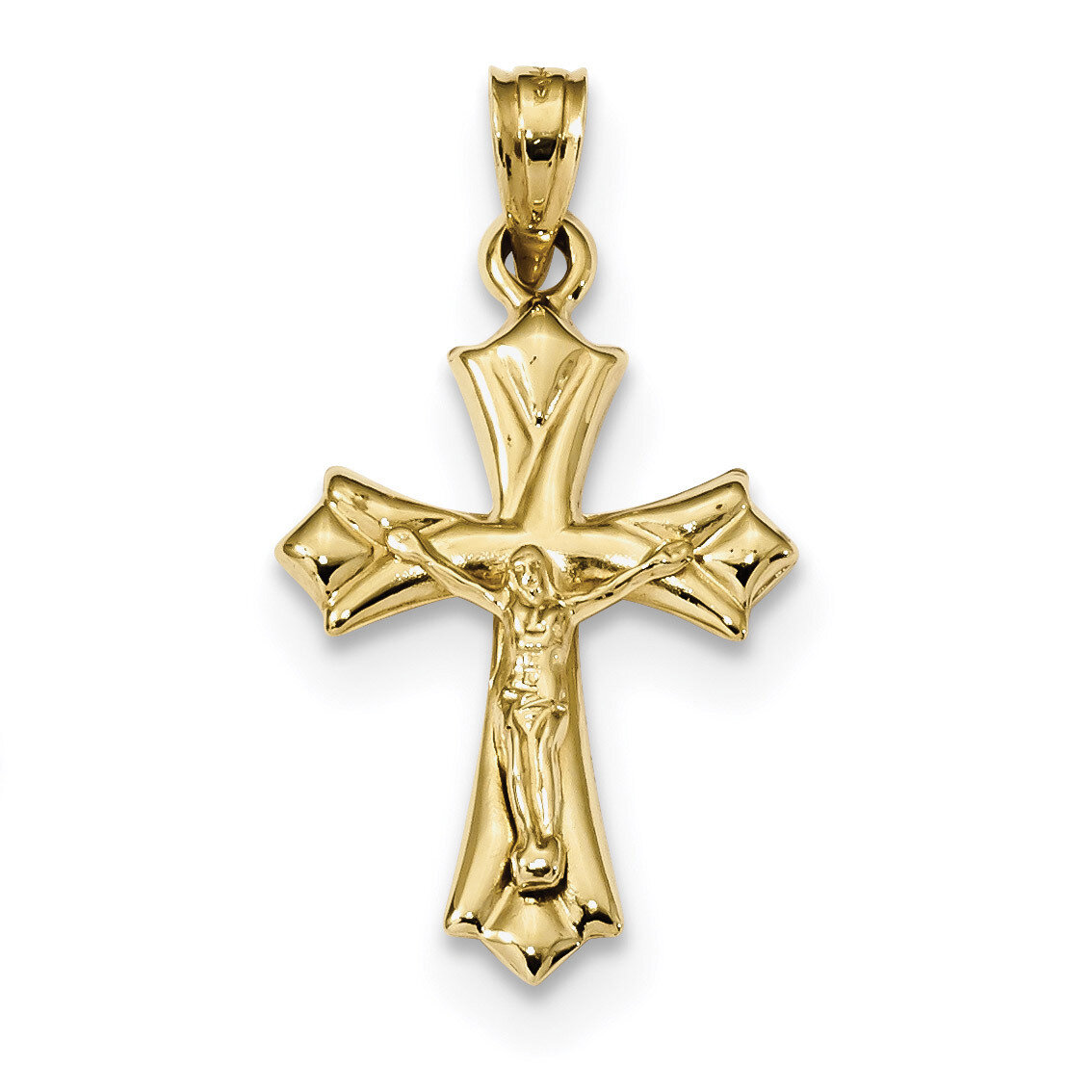 Reversible Crucifix /Cross Pendant 10k Gold 10C1340