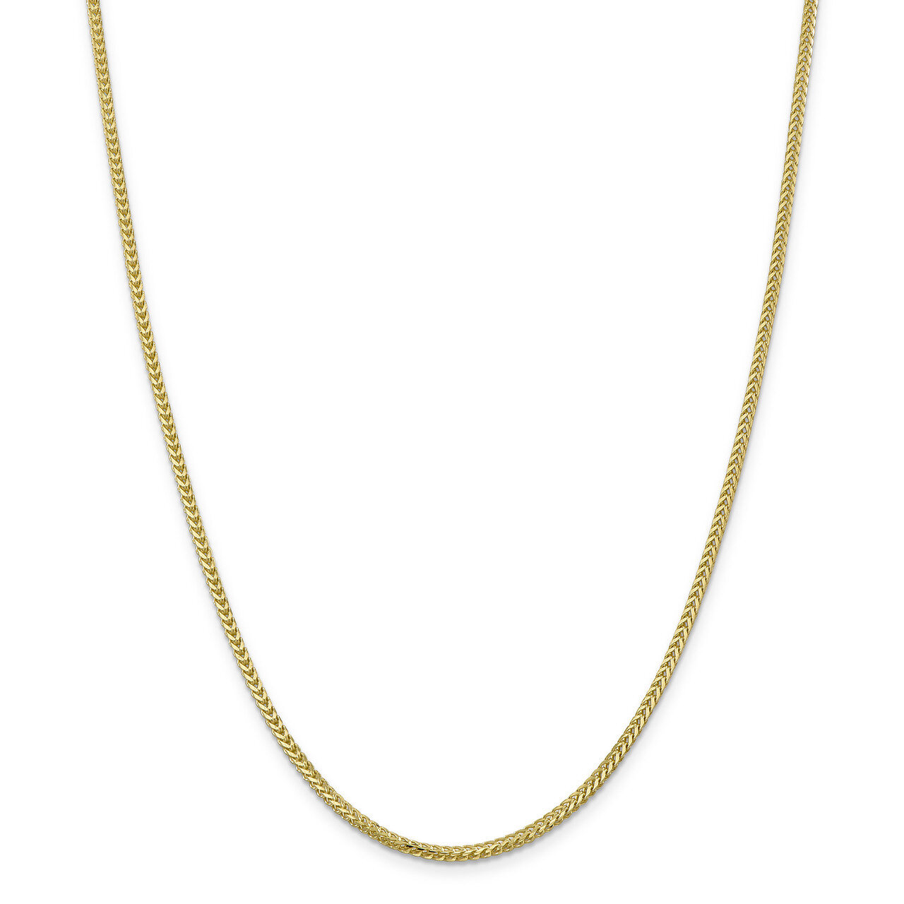 20 Inch 2.0mm Franco Chain 10k Gold 10FR065-20, MPN: 10FR065-20, 191101597077