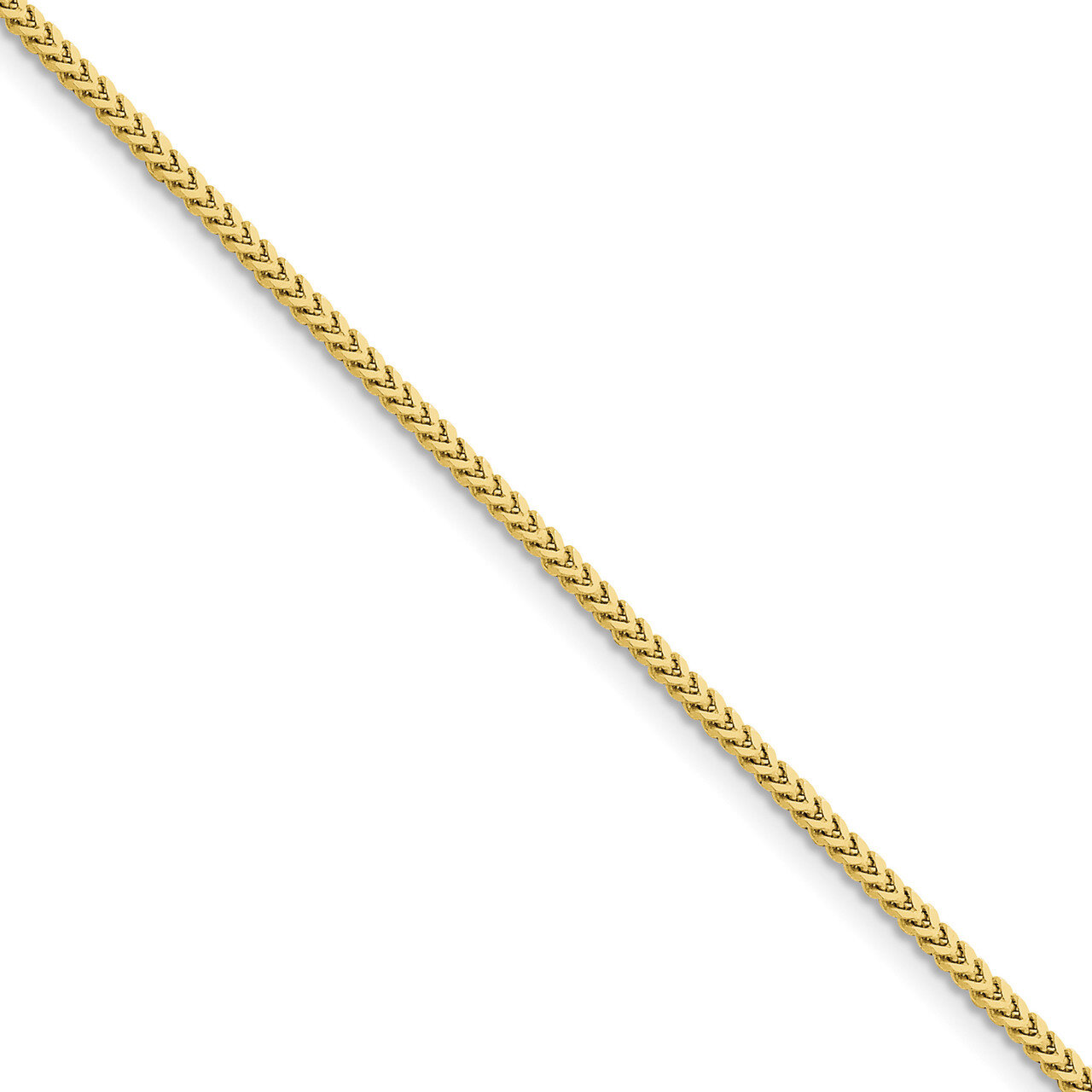 7 Inch 2.0mm Franco Chain 10k Gold 10FR065-7, MPN: 10FR065-7, 191101597107