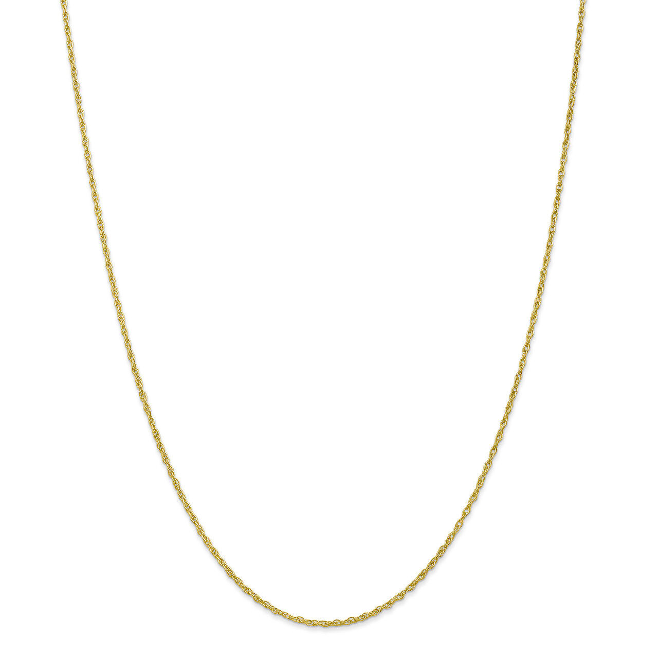 18 Inch 1.3mm Heavy-Baby Rope Chain 10k Gold 10PE6-18, MPN: 10PE6-18, 191101599545