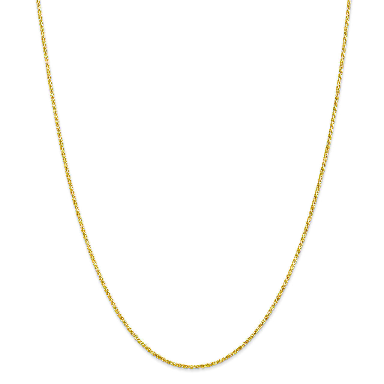 20 Inch 1.5mm Parisian Wheat Chain 10k Gold 10PEN266-20, MPN: 10PEN266-20, 191101600050