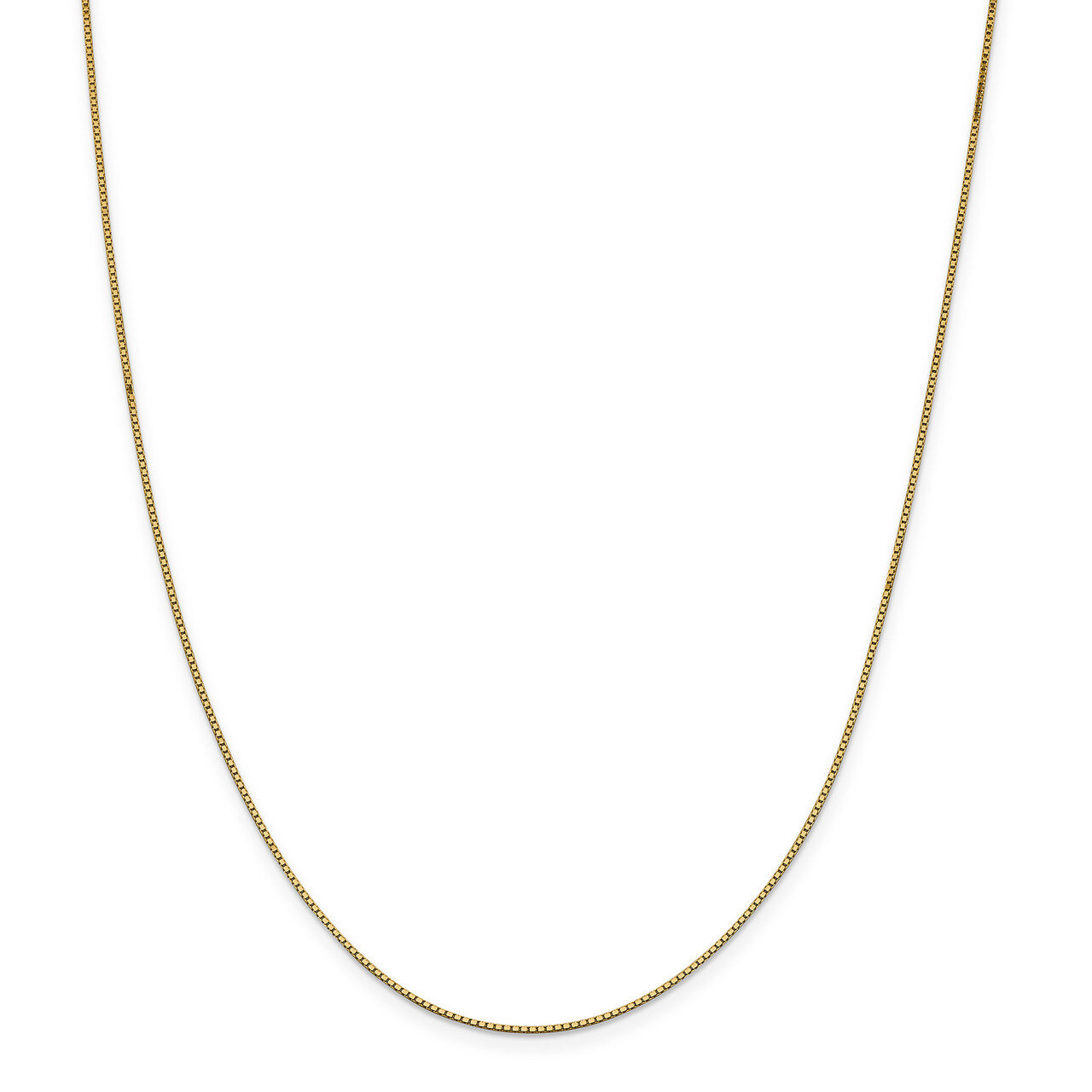 18 Inch 0.95mm Box Chain 14k Gold BOX095-18, MPN: BOX095-18, 883957093635