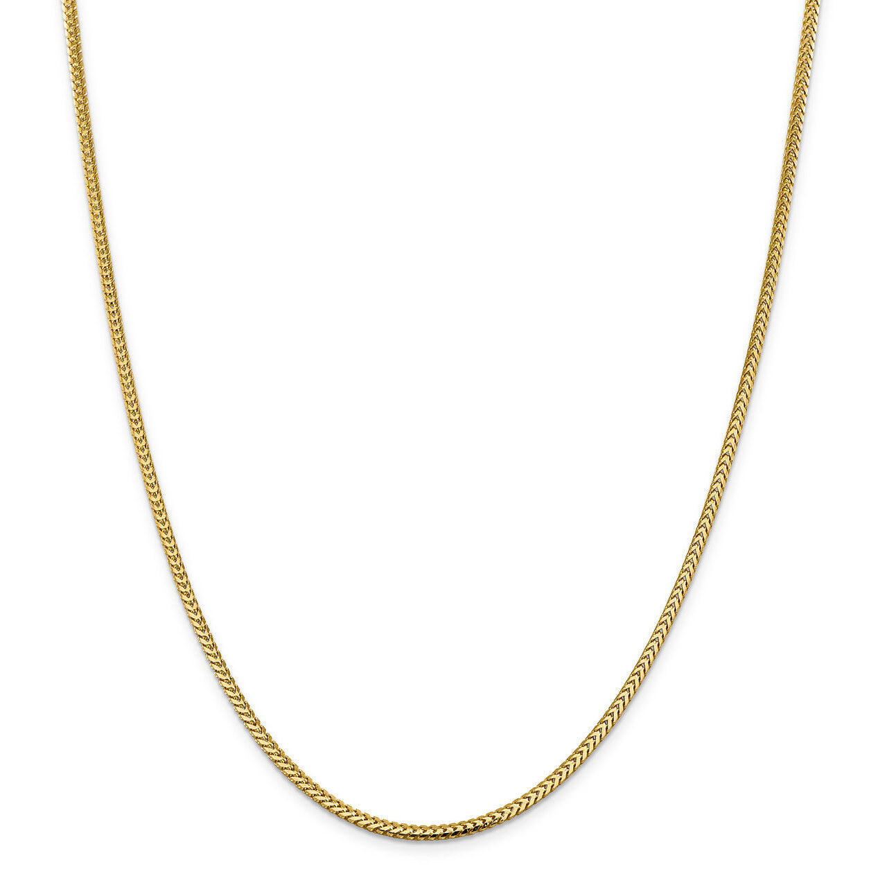 30 Inch 2.3mm Franco Chain 14k Gold FRA070-30, MPN: FRA070-30, 886774589145