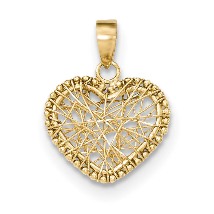Open Wire Heart Pendant 14k Gold K5172, MPN: K5172, 886774256788
