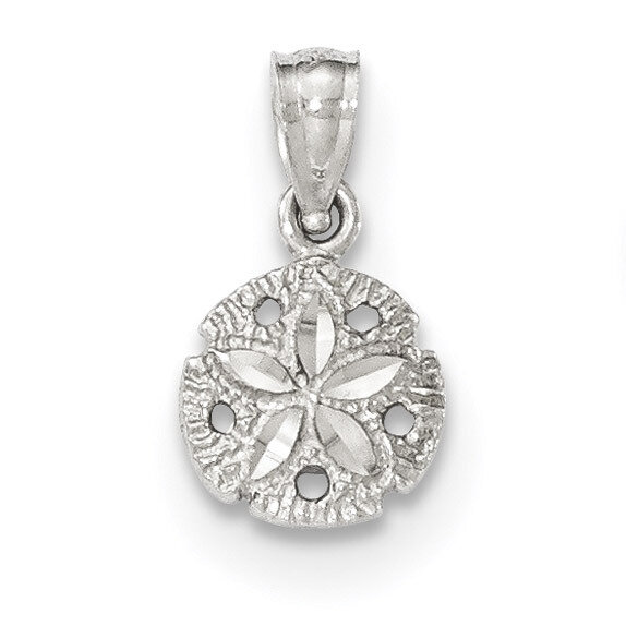 Sand Dollar Pendant 14k white Gold K5381, MPN: K5381, 191101368615