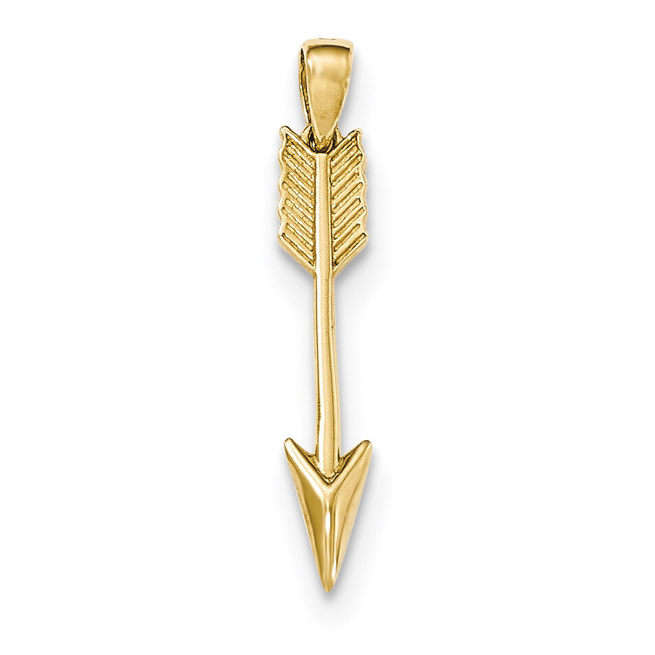 Arrow Pendant 14k Gold Polished K5404, MPN: K5404, 868044165389
