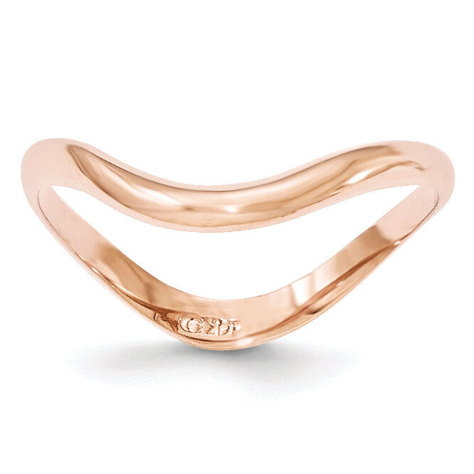 Wave Fashion Thumb Ring 14k Rose Gold K5785