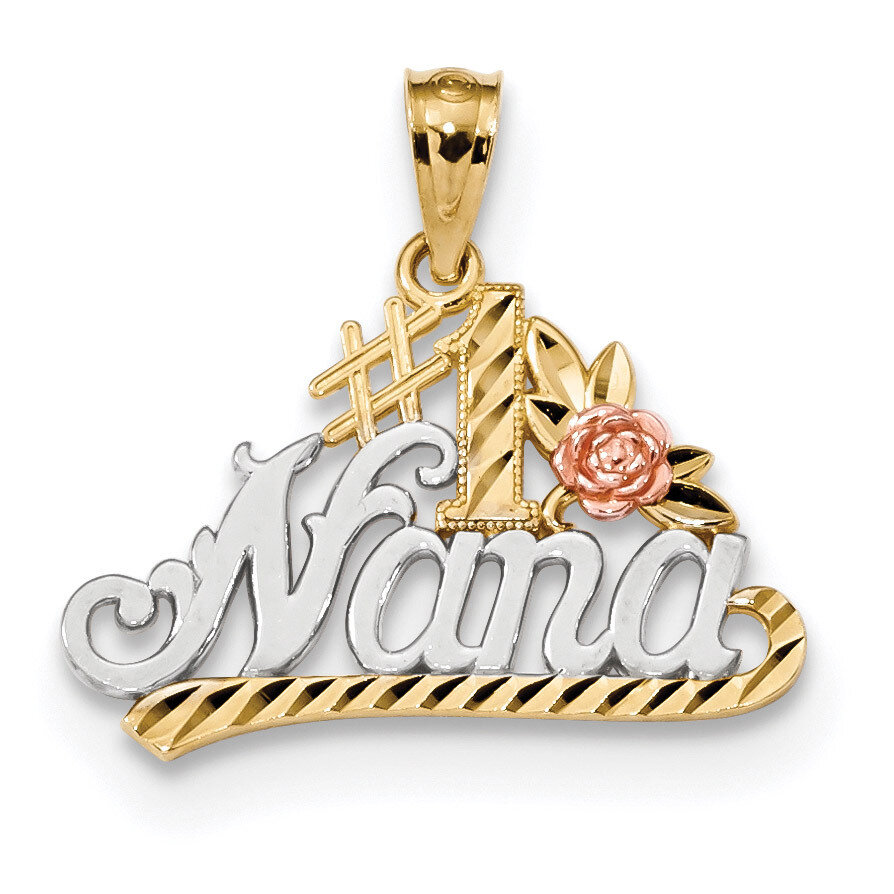 DC #1 Nana Rose Pendant 14k Two-tone Rose Gold K5903, MPN: K5903, 886774113425