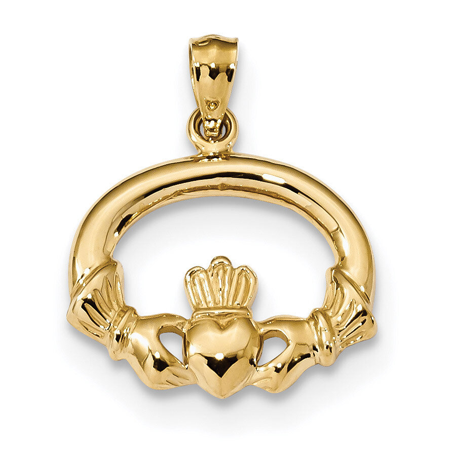 Claddagh Pendant 14k Gold Polished K5937, MPN: K5937, 883957831084