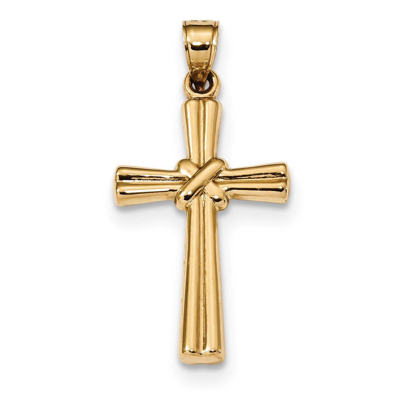 Hollow Cross Pendant 14k Gold K6163, MPN: K6163, 191101975332