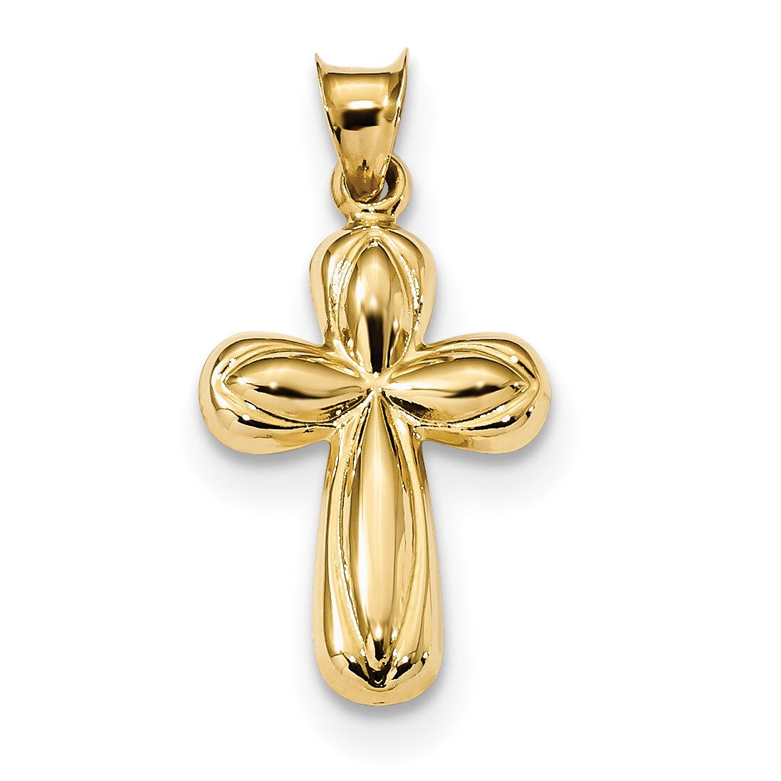 Stamping Cross Pendant 14k Gold Polished K6230, MPN: K6230, 886774011769