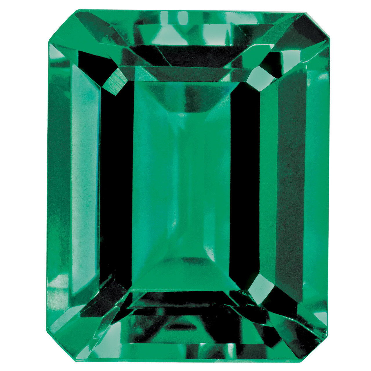 Mount Saint Helens 10 x 8 Emerald-Cut Gemstone MS10E