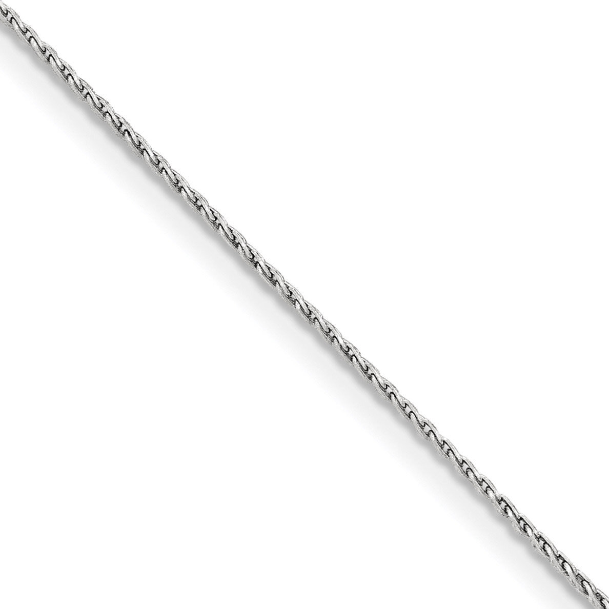 7 Inch 1.00mm Parisian Wheat Chain 14k white Gold PEN315-7, MPN: PEN315-7, 886774402338