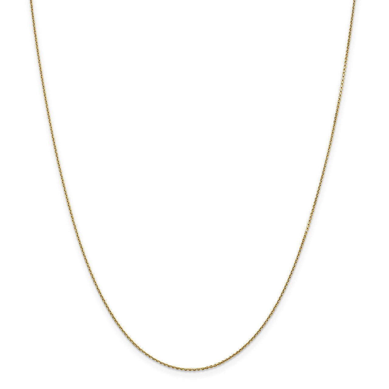 20 Inch 0.90mm Diamond -cut Cable Chain 14k Gold PEN326-20, MPN: PEN326-20, 883957173658