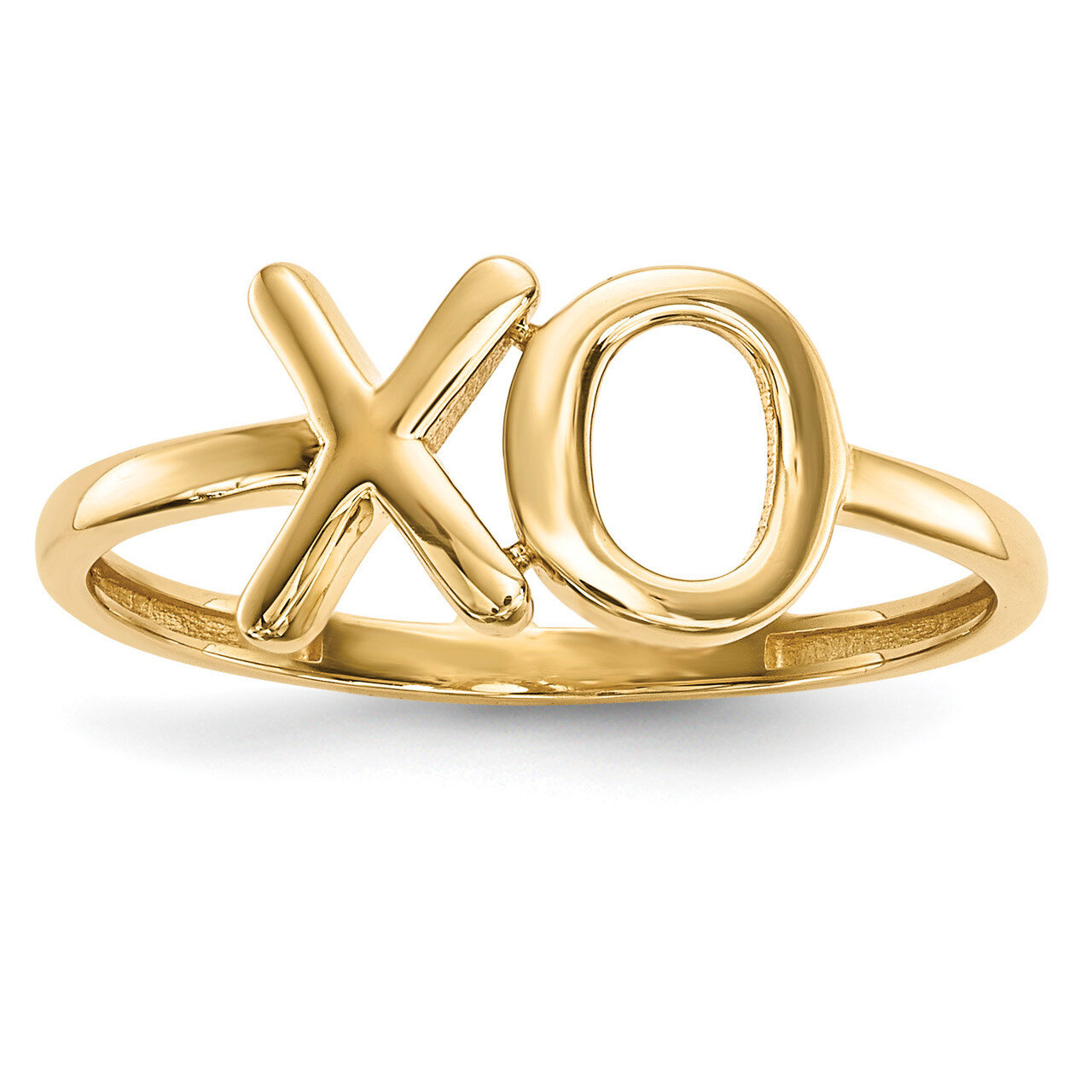 X-O Ring 14k Gold Polished R616, MPN: R616, 191101677281