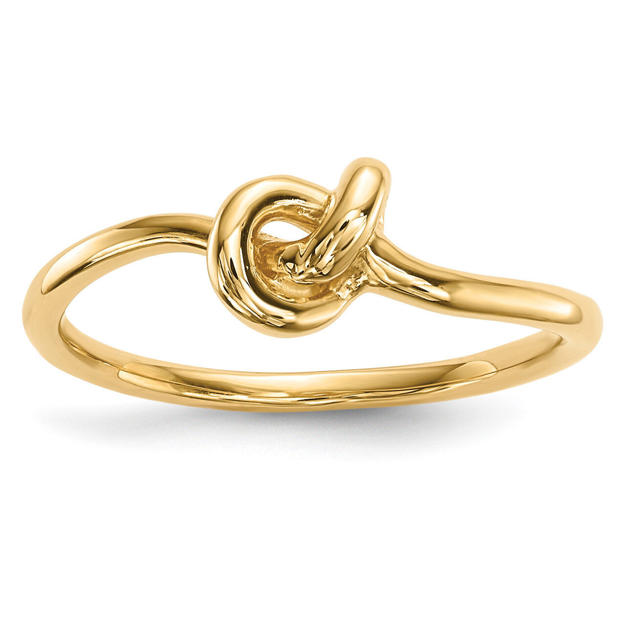 Knot Ring 14k Gold Polished R618, MPN: R618, 883957156859