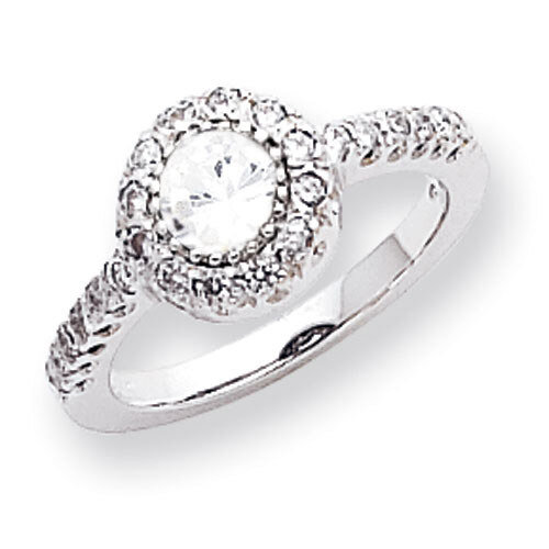 5mm Cubic Zirconia Diamond Ring 14k white Gold X9641CZ/A, MPN: X9641CZ/A, 883957371900