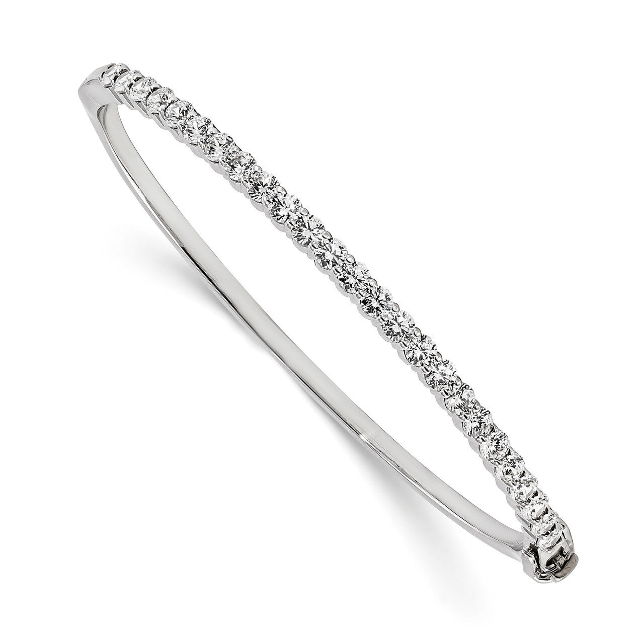 Diamond Bangle 14k white Gold XB322VS, MPN: XB322VS, 883957047119