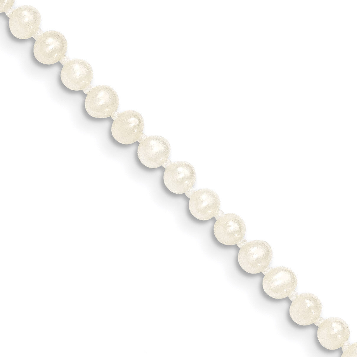 12 Inch 3-4mm White Fresh Water Cultured Pearl Necklace 14k Gold XF450-12, MPN: XF450-12, 191101074…