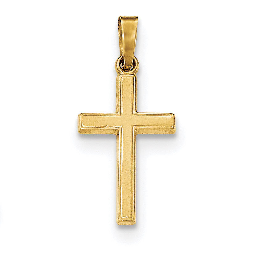 Latin Cross Pendant 14k Gold Polished XR1413