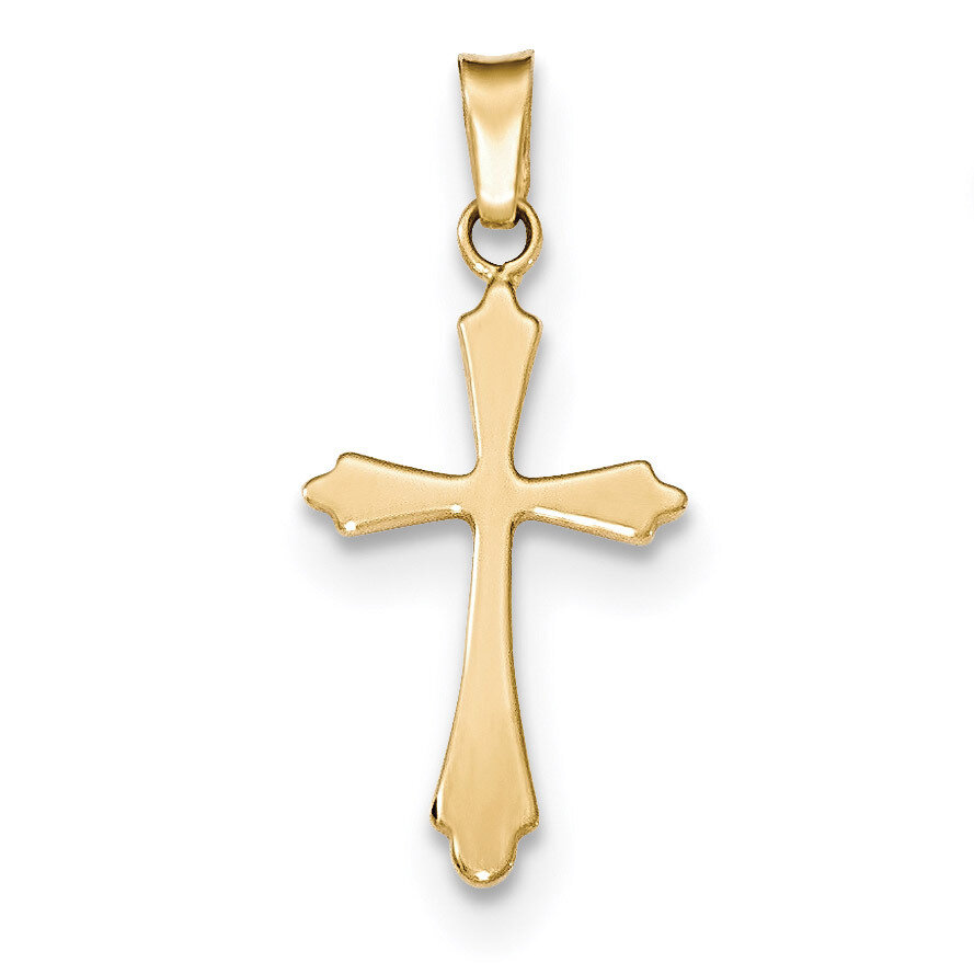 Cross Pendant 14k Gold Polished XR1481, MPN: XR1481, 886774619804