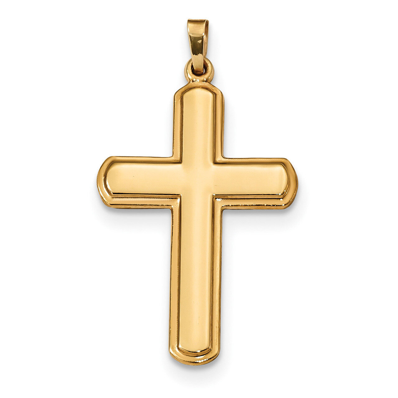 Latin Cross Pendant 14k Gold Polished XR1562, MPN: XR1562, 886774036731