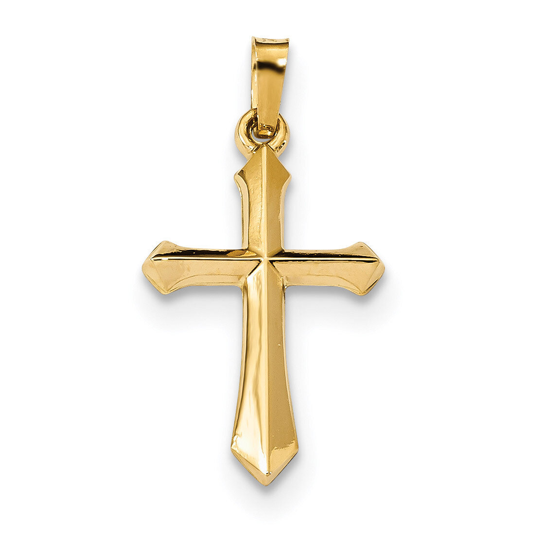 Cross Pendant 14k Gold Polished XR1608, MPN: XR1608, 883957995762