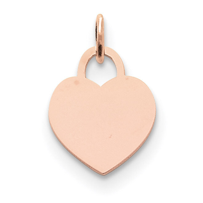 Small Engravable Heart Charm 14k Rose Gold XRM521/18, MPN: XRM521/18, 191101455339