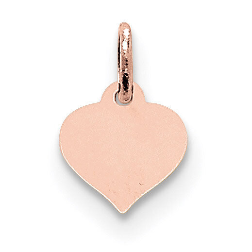 Heart Disc Charm 14k Rose Gold XRM525/13, MPN: XRM525/13, 191101369490