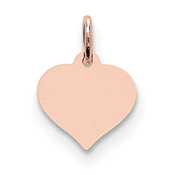 Heart Disc Charm 14k Rose Gold XRM526/18, MPN: XRM526/18, 191101456701