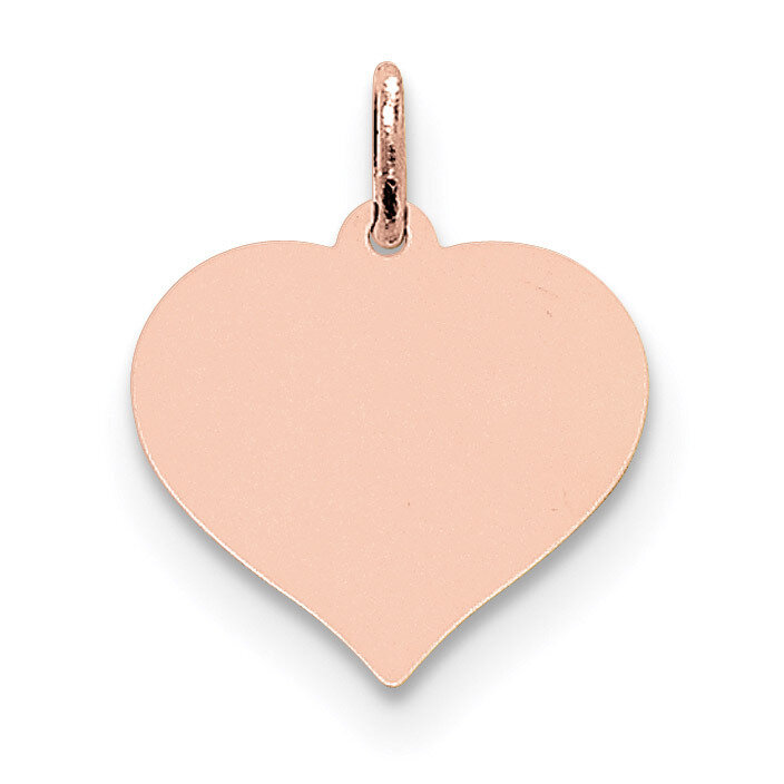 Heart Disc Charm 14k Rose Gold XRM528/27, MPN: XRM528/27, 191101458071