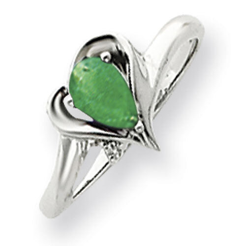 Mount Saint Helens Diamond Ring 14k white Gold 6x4mm Pear Y4560MS/A, MPN: Y4560MS/A, 883957452715