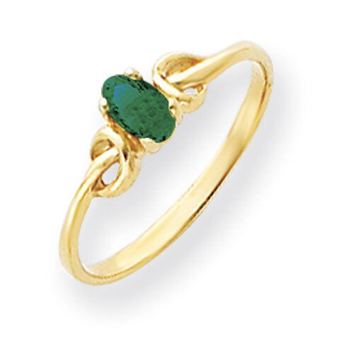 Mount Saint Helens Ring 14k Gold 5x3mm Oval Y4650MS, MPN: Y4650MS, 883957560052
