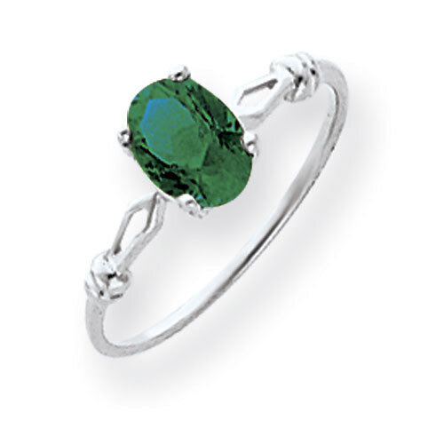 Mount Saint Helens Ring 14k white Gold 7x5mm Oval Y4655MS, MPN: Y4655MS, 883957566313
