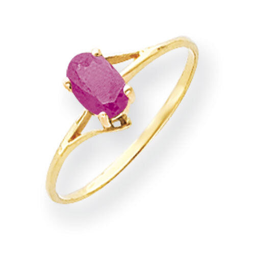 Pink Sapphire Ring 14k Gold 6x4mm Oval Y4659SP, MPN: Y4659SP, 883957561561