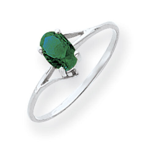 Mount Saint Helens Ring 14k white Gold 6x4mm Oval Y4660MS, MPN: Y4660MS, 883957564746