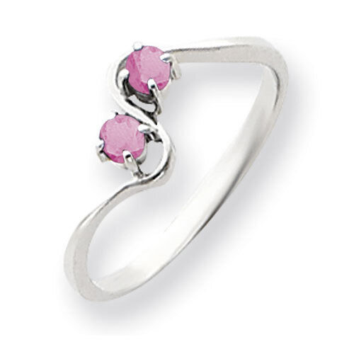 3mm Pink Tourmaline Ring 14k white Gold Y4717PT, MPN: Y4717PT, 883957601304