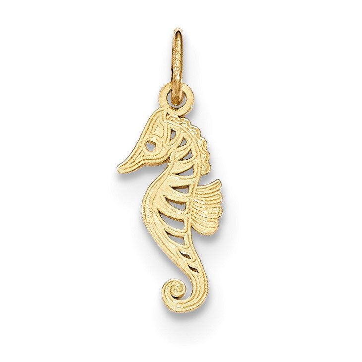 Seahorse Pendant 14k Gold Polished YC1248, MPN: YC1248, 191101455476