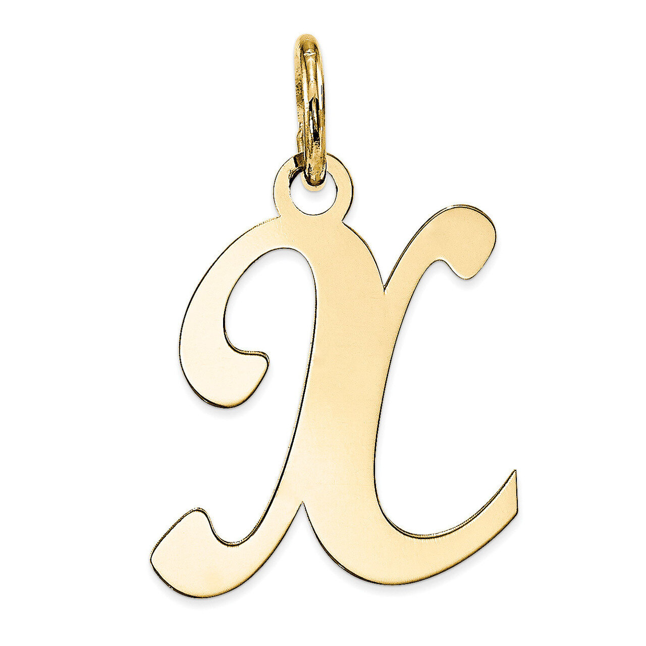 Initial X Charm 14k Gold YC248X, MPN: YC248X, 191101361913
