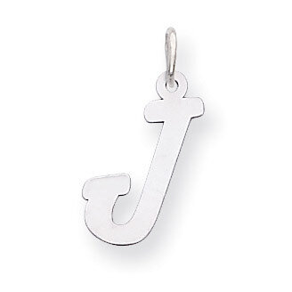 Medium Script Initial J Charm 14k white Gold YC661J, MPN: YC661J, 191101635106