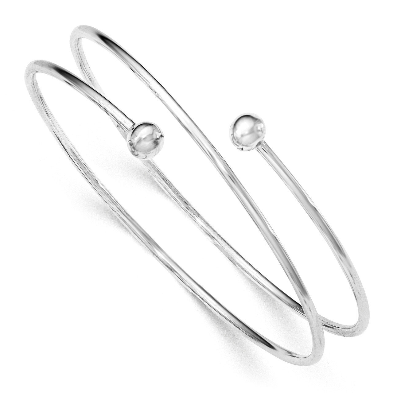 Bangle Sterling Silver Rhodium-plated QB899, MPN: QB899, 886774748856