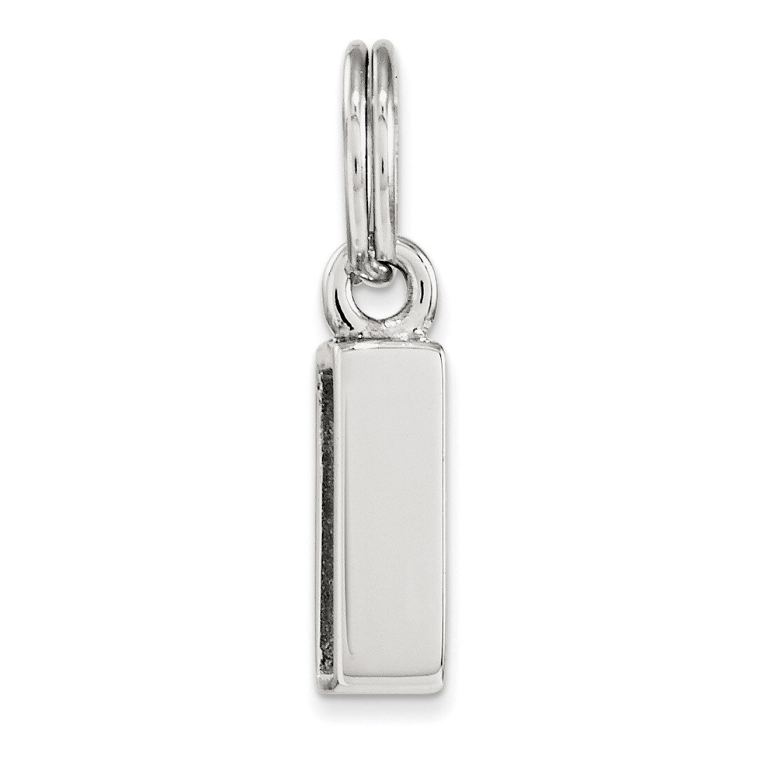 Letter I Charm Sterling Silver QC8460I, MPN: QC8460I, 191101359774