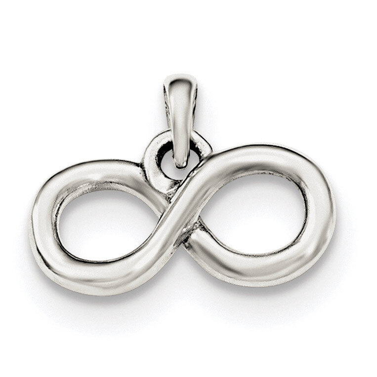 Infinity Symbol Pendant Sterling Silver Polished QC8786, MPN: QC8786, 191101459542