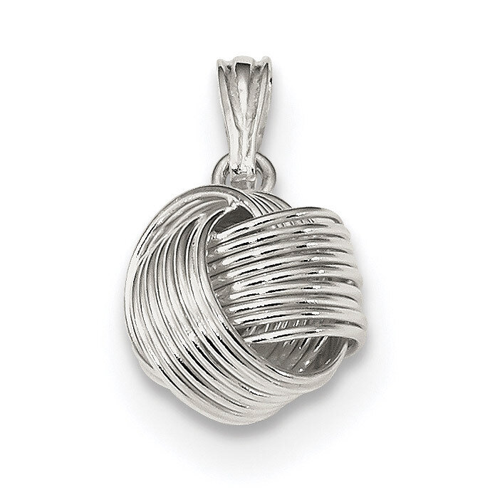 Love Knot Pendant Sterling Silver Polished QC9024, MPN: QC9024, 886774095486
