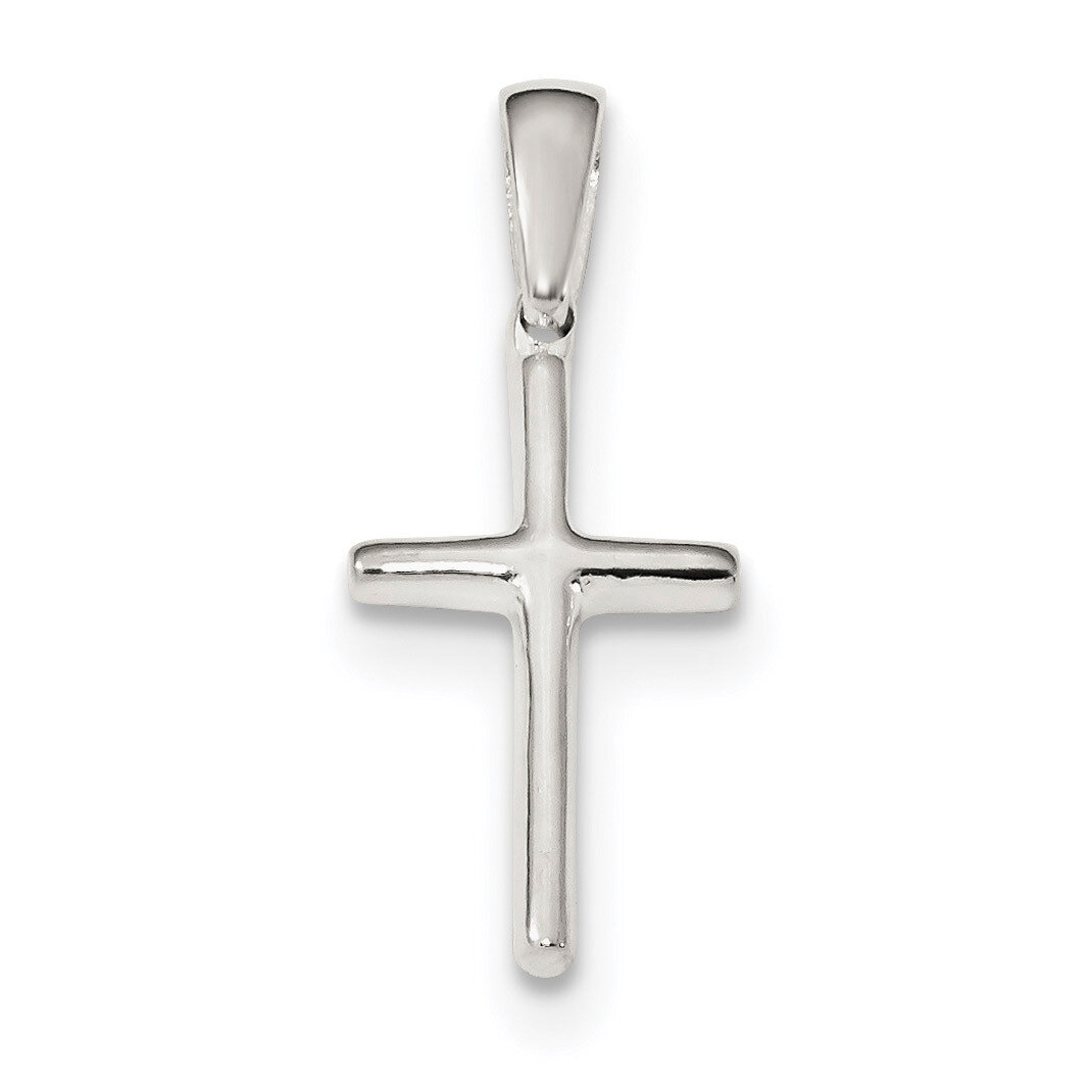 Cross Pendant Sterling Silver Polished QC9058, MPN: QC9058, 886774124001