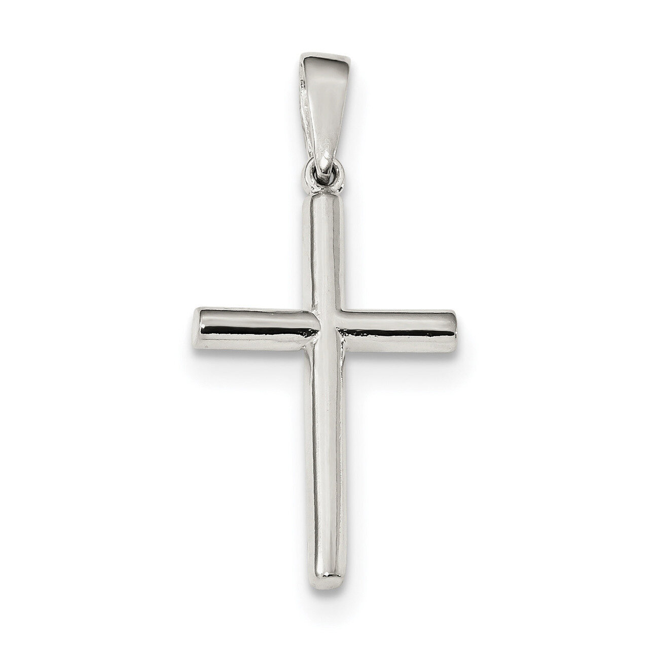 Cross Pendant Sterling Silver Polished QC9063, MPN: QC9063, 886774120706