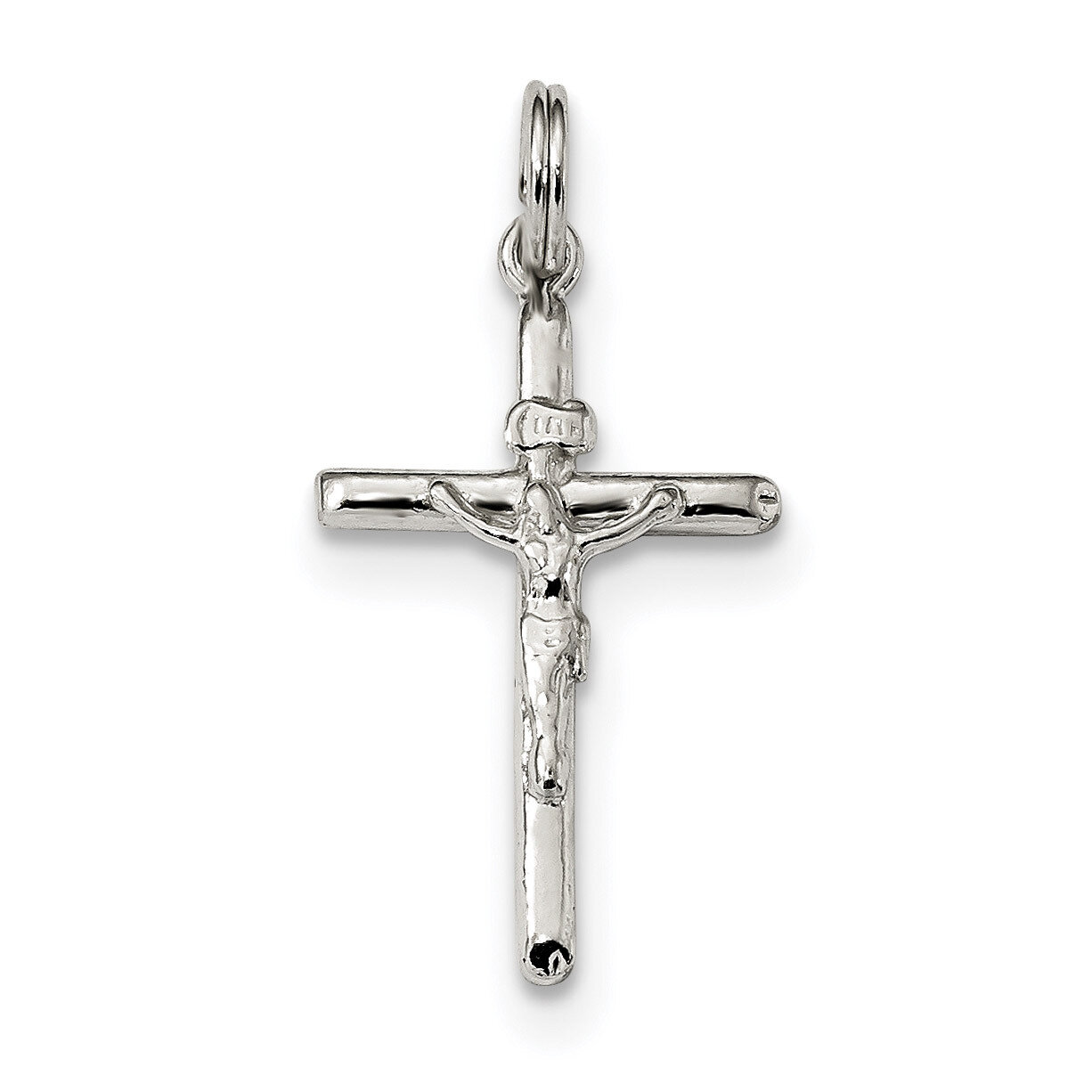 INRI Crucifix Charm Sterling Silver Polished QC9101, MPN: QC9101, 886774124551