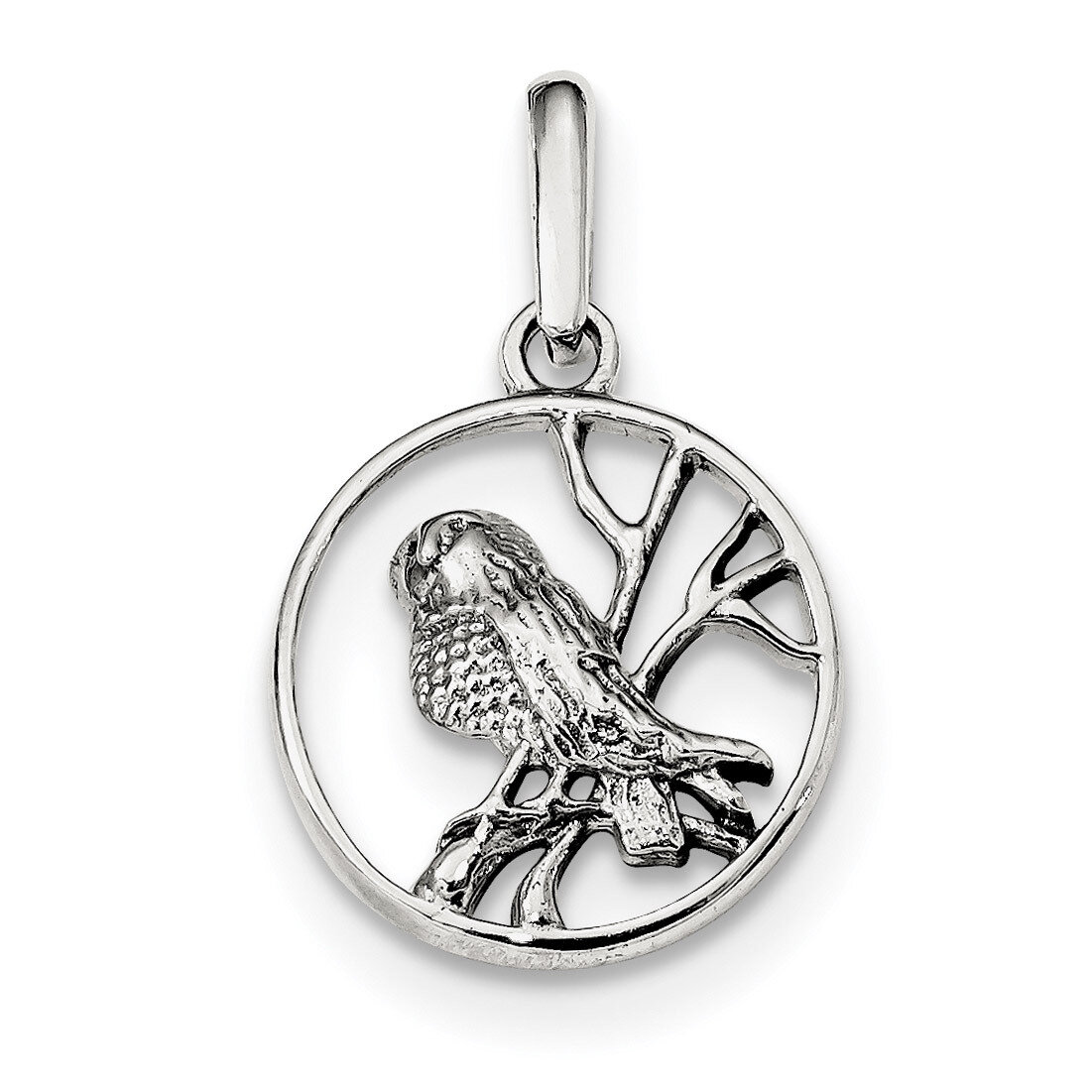 Bird Pendant Sterling Silver QC9333, MPN: QC9333,