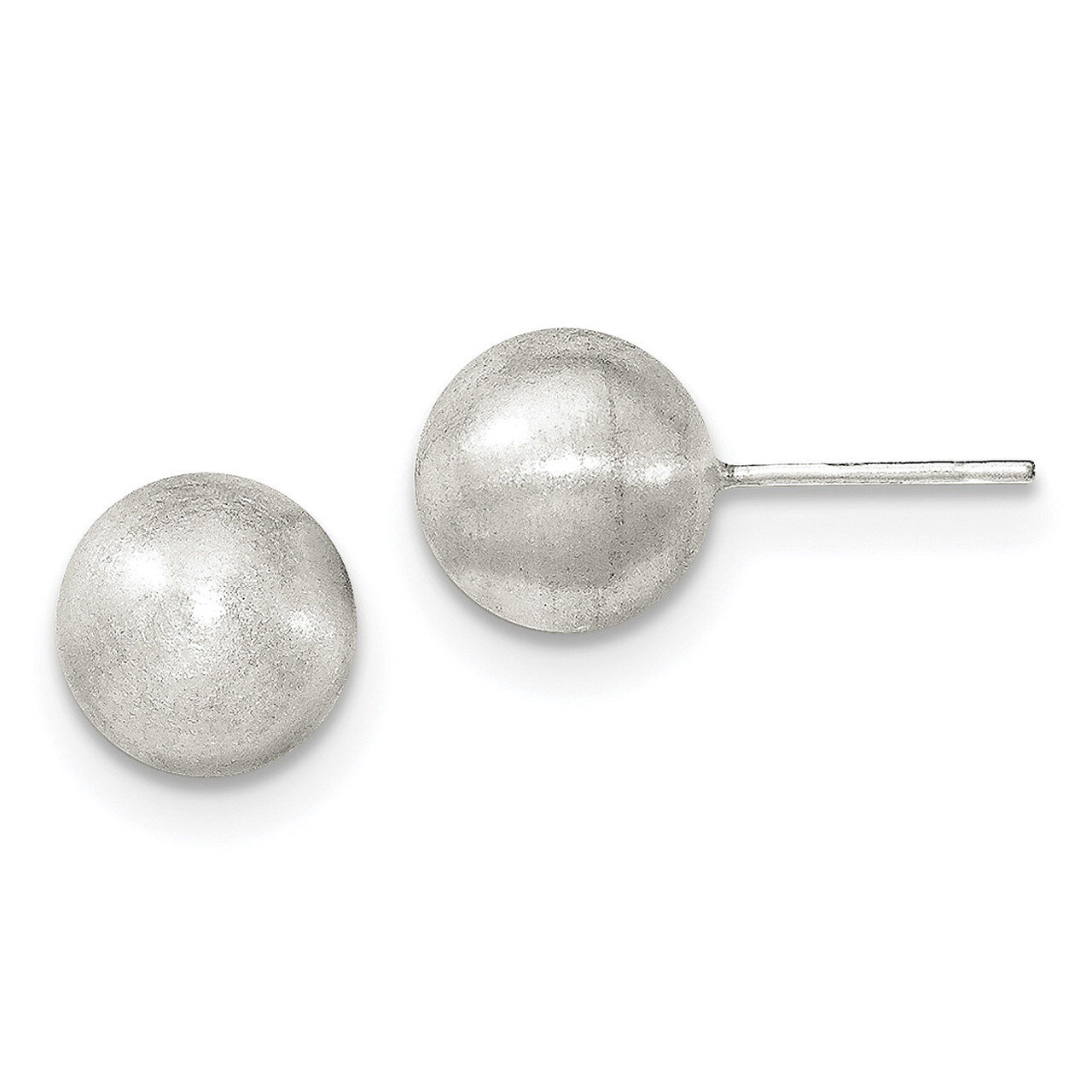 Laser-cut Post Earrings Sterling Silver Polished QE11754, MPN: QE11754, 191101229893