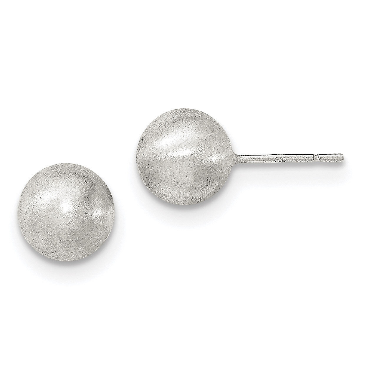 Laser-cut Post Earrings Sterling Silver Polished QE11755, MPN: QE11755, 191101230745